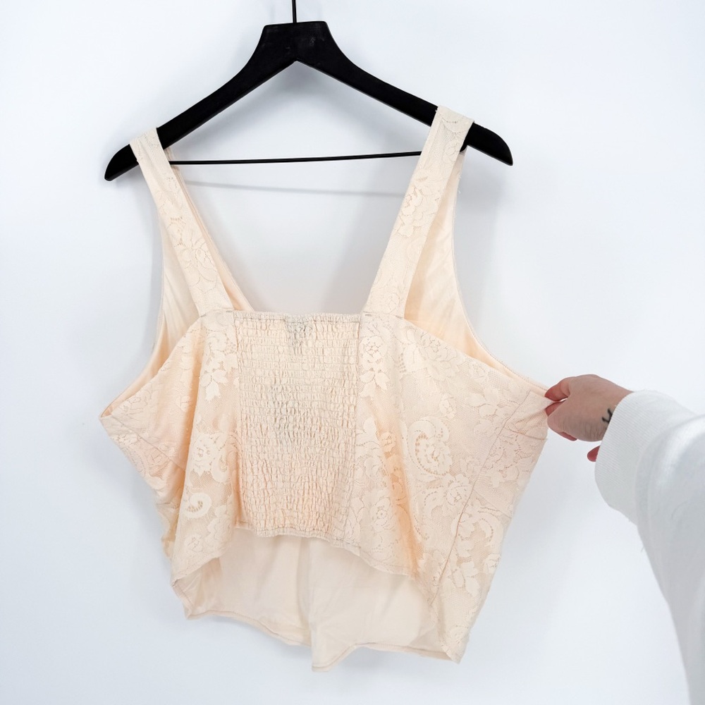 NWT Torrid Lace Corset Crop Top in Dew Size 3X - Picture 5 of 12